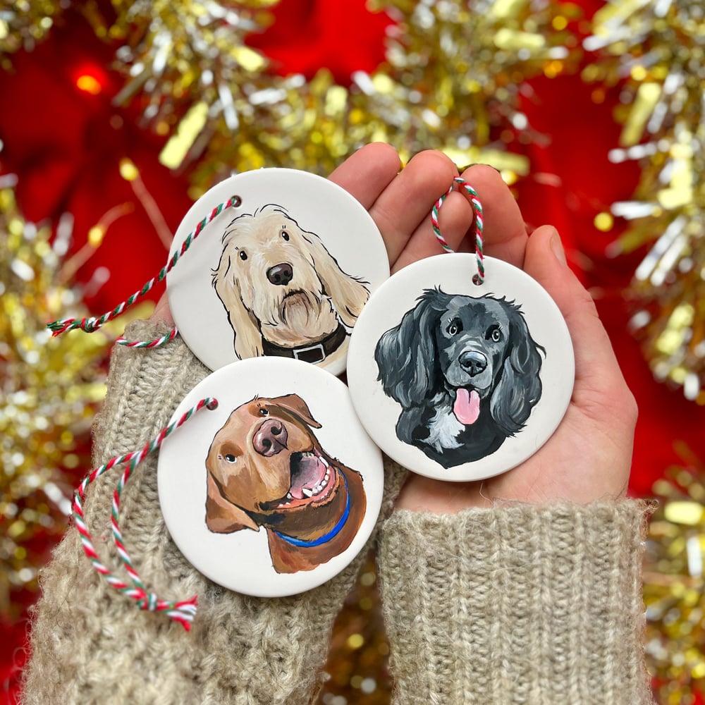 Image of custom christmas bauble