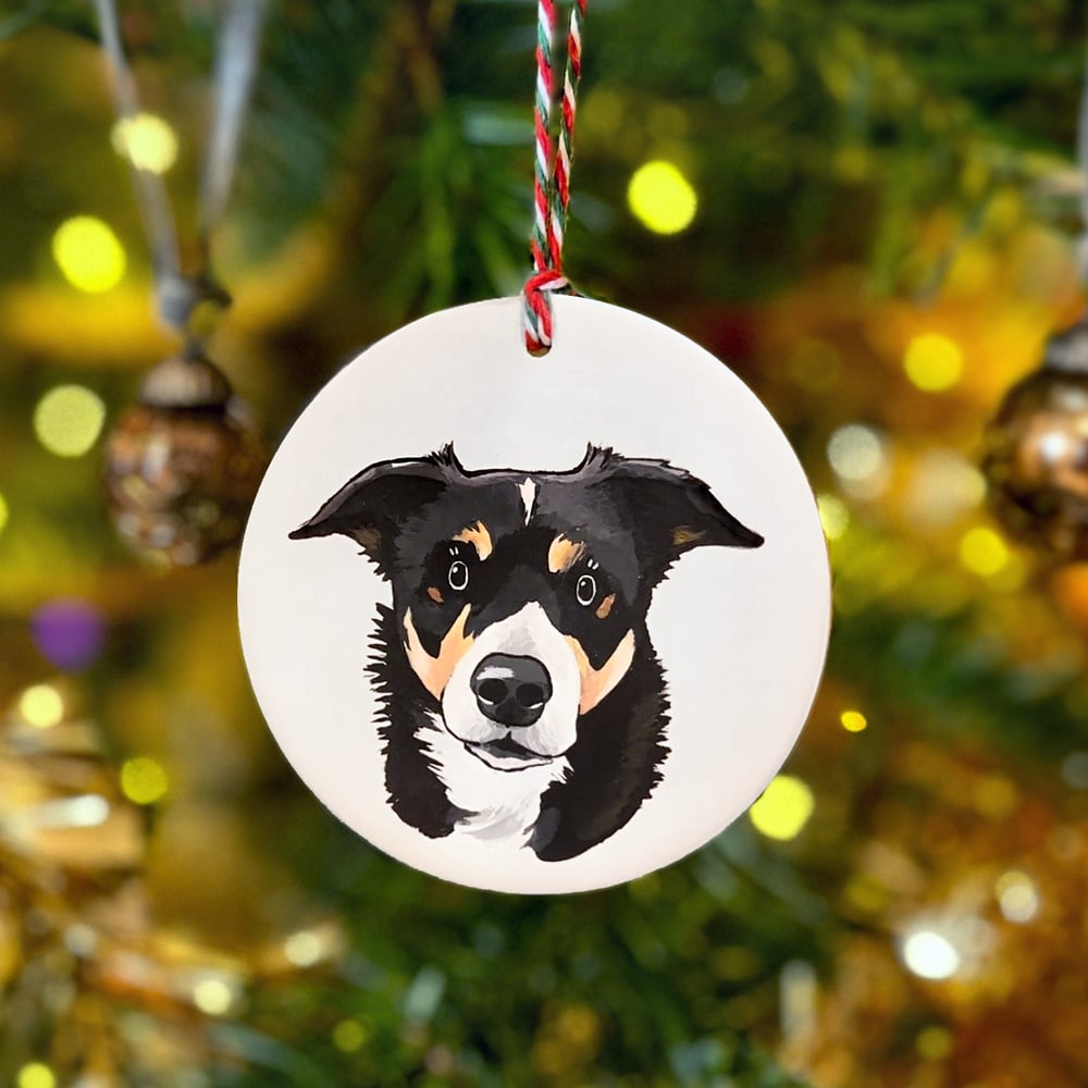 Image of custom christmas bauble