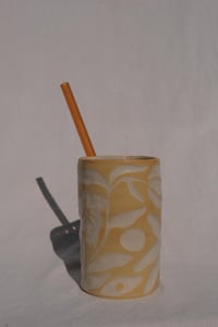 Image 7 of The SoulShine Co. Grip Straw Cup - Melted Butter
