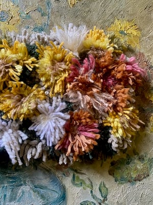 Image of altered perspective painting - blooms no. 02