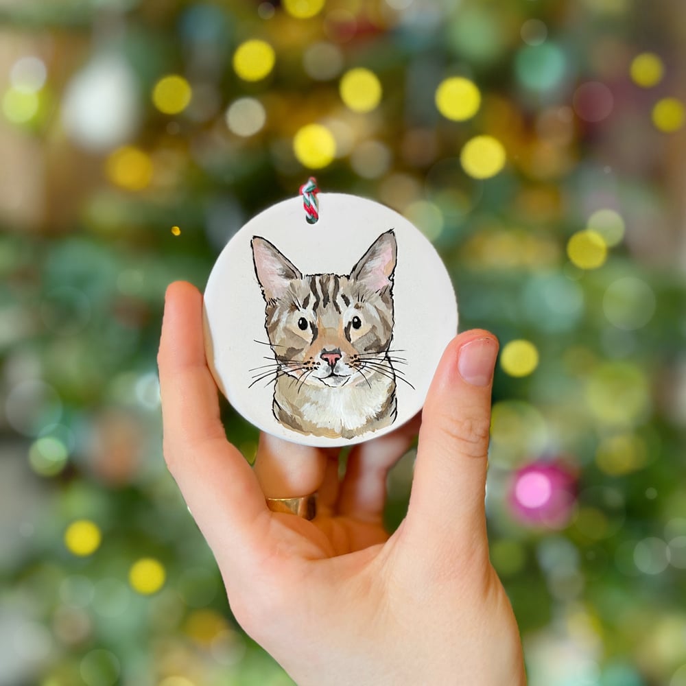 Image of custom christmas bauble