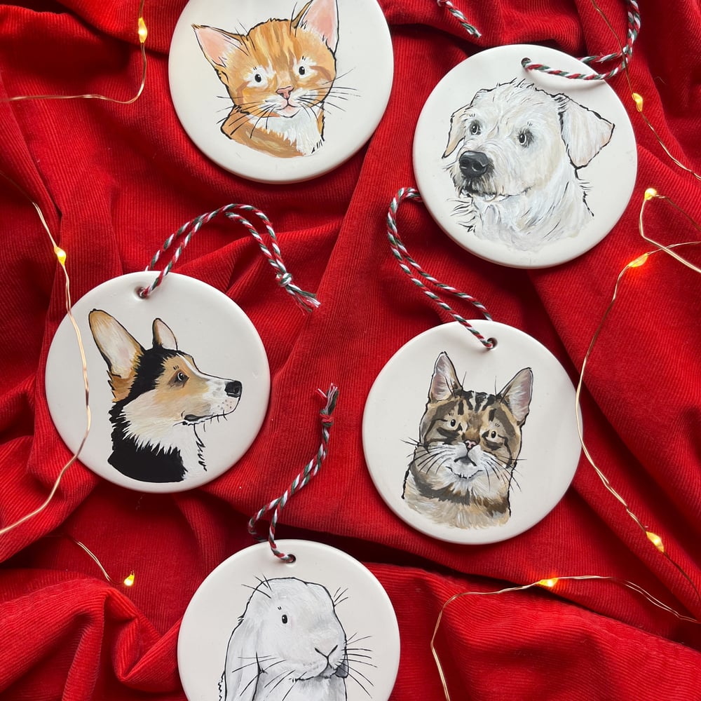 Image of custom christmas bauble