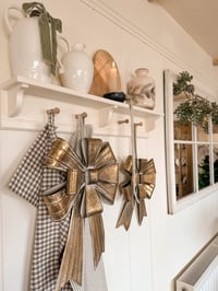 Image 2 of Antique Brass Bows ( Set or Singles )