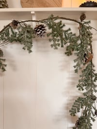 Image 2 of Fir & Pinecone Garland