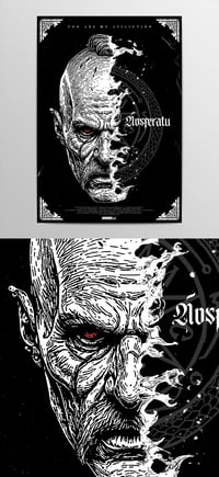 Póster Nosferatu (2024) exclusivo Phenomena Experience