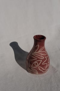 Image 2 of The SoulShine Co. Bud Vase - Sangria Flora Adora