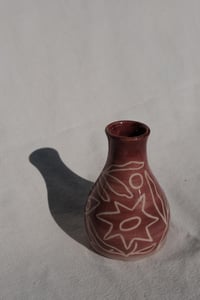 Image 3 of The SoulShine Co. Bud Vase - Sangria Flora Adora