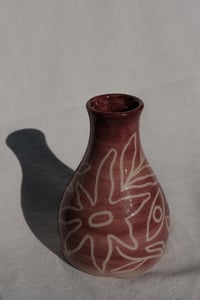 Image 6 of The SoulShine Co. Bud Vase - Sangria Flora Adora