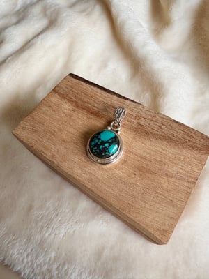 Image of Pendentif turquoise du Tibet jenfn