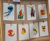 Image 2 of - PRINT - </br> Animaux à l'aquarelle </br> <FONT size="4pt">12x18cm</FONT>