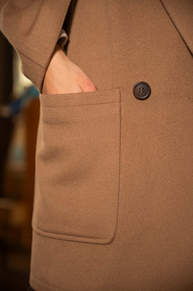 Image of Cappotto Les Copain cammello