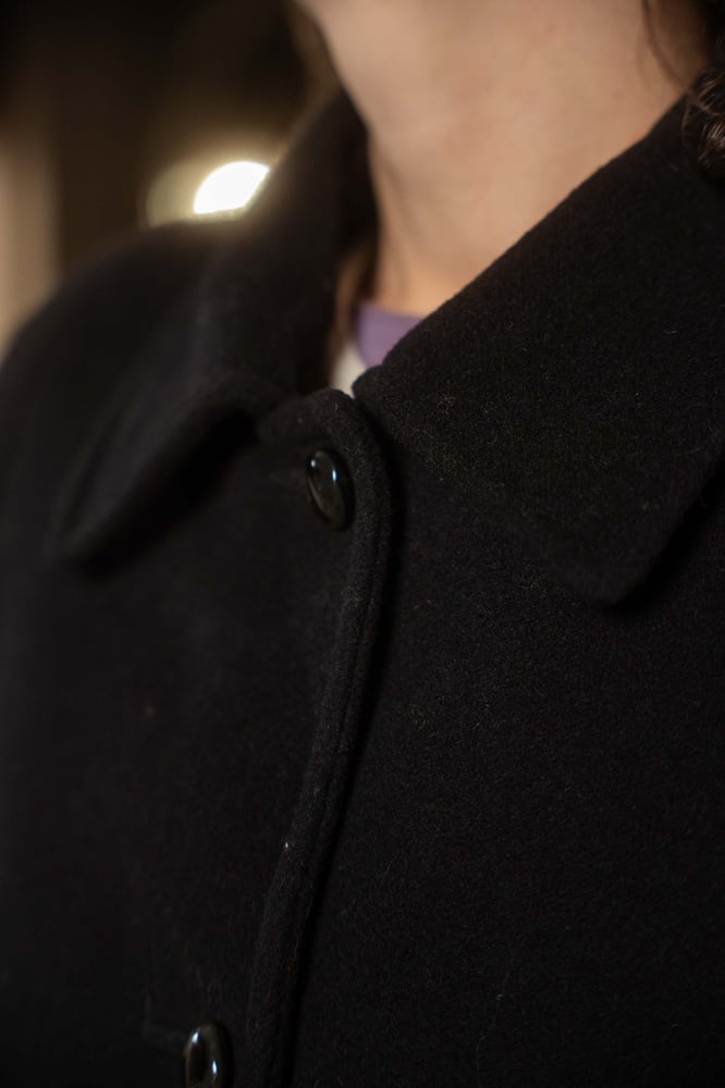 Image of Cappotto Olivieri nero