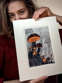 - PRINT + PASSE PARTOUT - </br> Inktober 2024 </br> <FONT size="4pt">14,8x21cm</FONT>