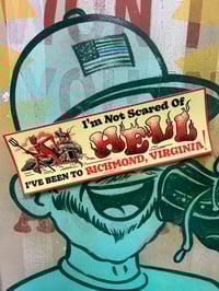 "I'm Not Scared" Bumper Sticker