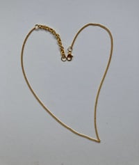Image 1 of 9 carat Gold Plated Fine Chain