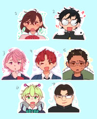 Image 2 of DDD stickers (preorder)