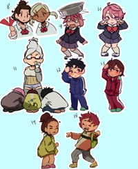 Image 3 of DDD stickers (preorder)