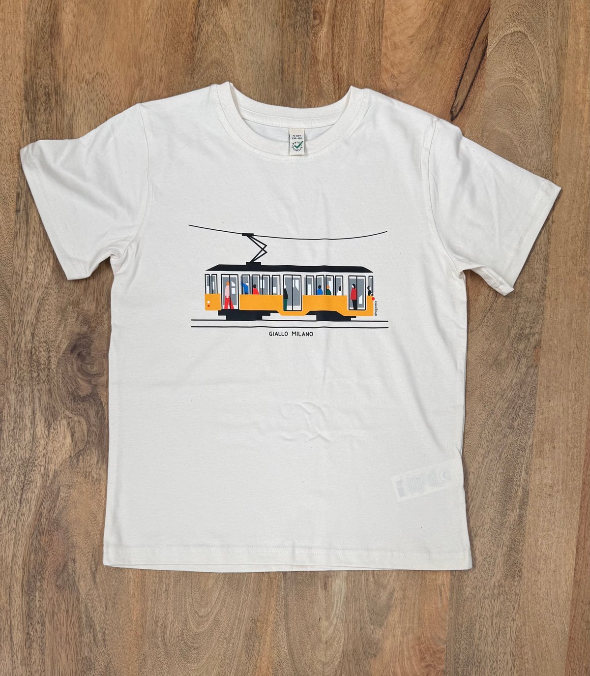 Image of T-Shirt per bimbi  | Tram sul davanti 