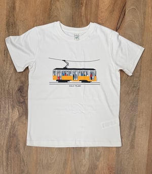 Image of T-Shirt per bimbi  | Tram sul davanti 