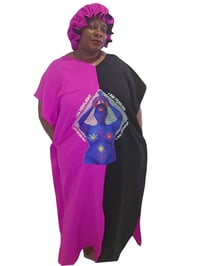 Image 3 of Pink & Black Remix-I Am Resilient MuuMuu