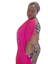 Image 3 of Queen of Unbothered Muumuu w/ matching Headband