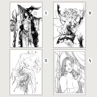 Image 1 of A Collection of Original Sketch art | Original Character art