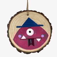 Image 1 of Round Pink Witch