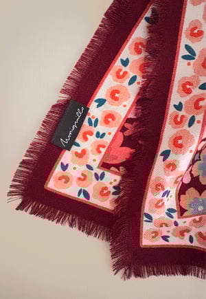 Image of PAÑUELO 100% LANA - GINEBRA.