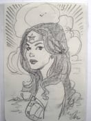 Image of  ORIGINAL SKETCH OF WONDER WOMAN