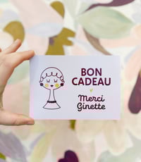 Image 1 of Bon cadeau Merci Ginette