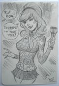 Image of  ORIGINAL SKETCH OF DAPHNE /SCOOBY DOO