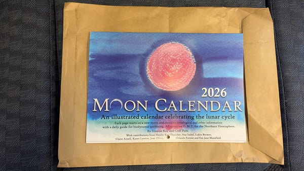 Image of moon calendar 2026