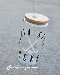 Image 1 of NORTH STARS HOCKEY CAN GLASS SET