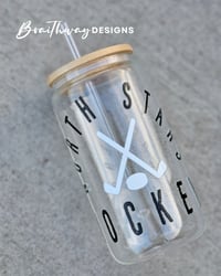 Image 2 of NORTH STARS HOCKEY CAN GLASS SET