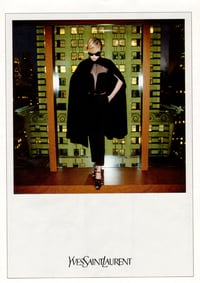 Image 3 of Yves Saint Laurent by Stefano Pilati Fall 2011 Cloak