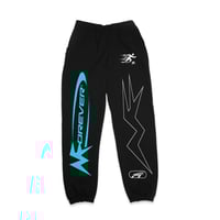 Image 1 of MFOREVER SPORT SWEATPANTS (BLUE)
