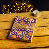 Image 1 of Recycled Cotton Block Print Notebook by Namaste