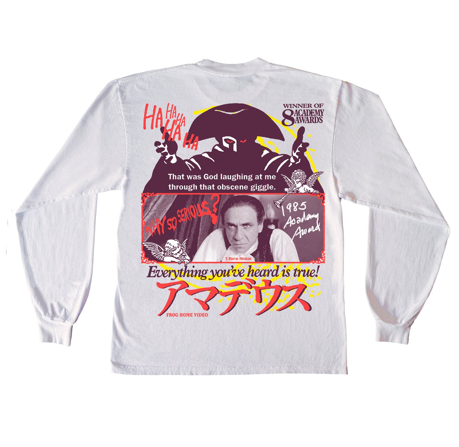 Amadeus 1984 Boxy Long Sleeve | Goodbye Press