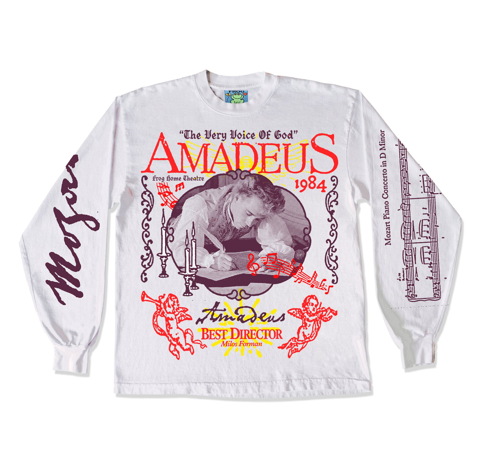 Amadeus 1984 Boxy Long Sleeve | Goodbye Press