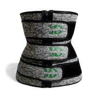 Image 2 of Labelledidi Waist Trainer for Women Belly Fat Long  With Zipper 7 Stee