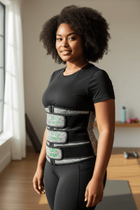 Image 4 of Labelledidi Waist Trainer for Women Belly Fat Long  With Zipper 7 Stee