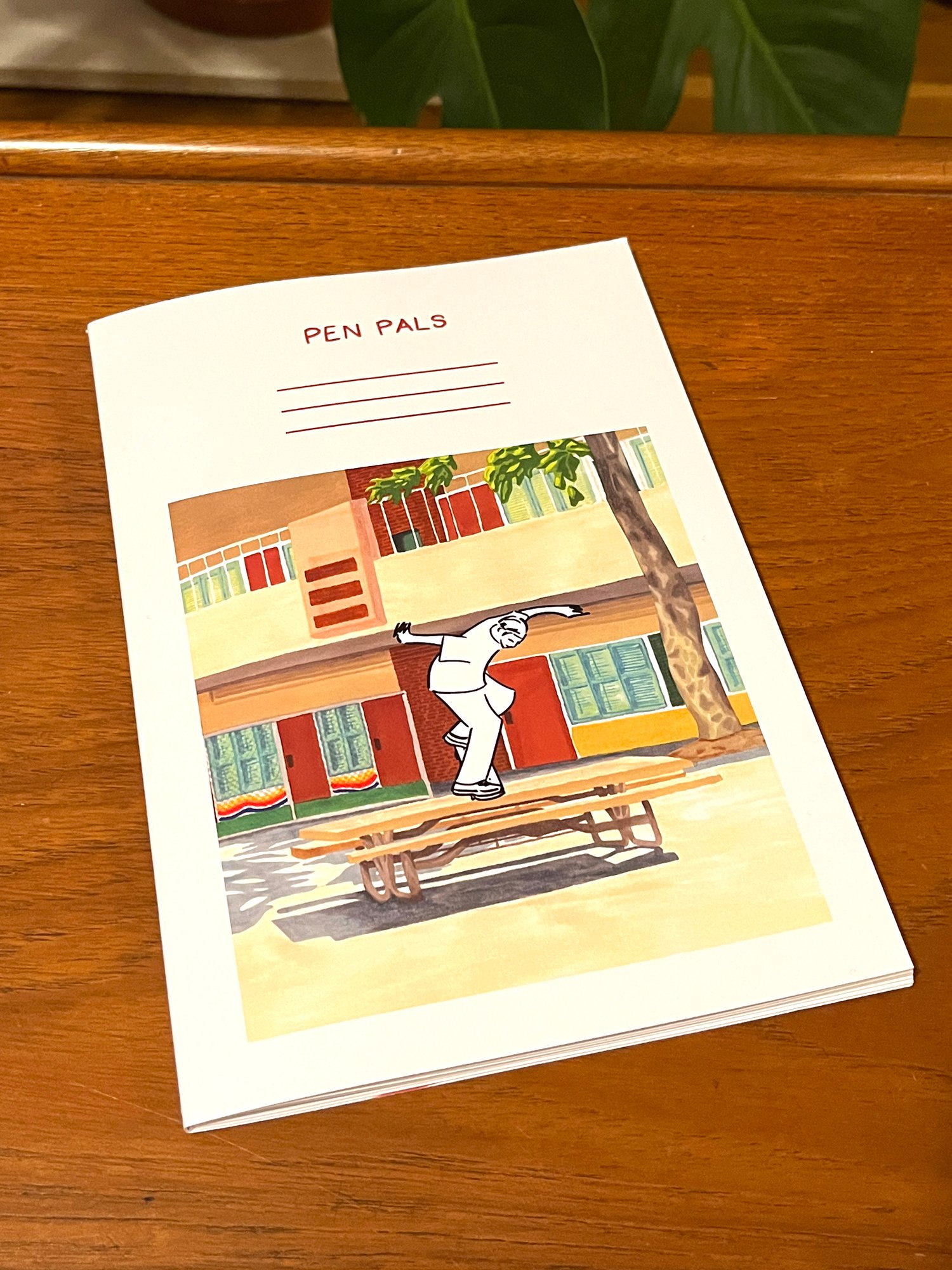 Image of A5 Notepad (LINED pages) - Pen Pals Ep 5 - charity fundraiser for PAPYRUS