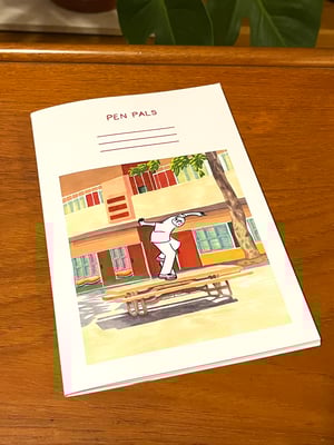 Image of A5 Notepad (LINED pages) - Pen Pals Ep 5 - charity fundraiser for PAPYRUS