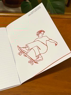 Image of A5 Notepad (LINED pages) - Pen Pals Ep 5 - charity fundraiser for PAPYRUS