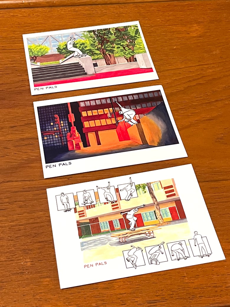 Image of Pen Pals Postcard Set - charity fundraiser for PAPYRUS