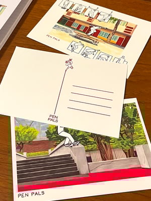 Image of Pen Pals Postcard Set - charity fundraiser for PAPYRUS