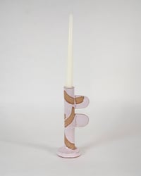 Image 4 of Pink Candlestick Holders