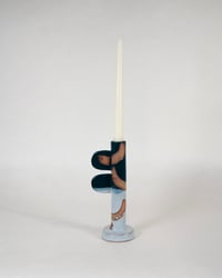 Image 2 of Green Candlestick Holders