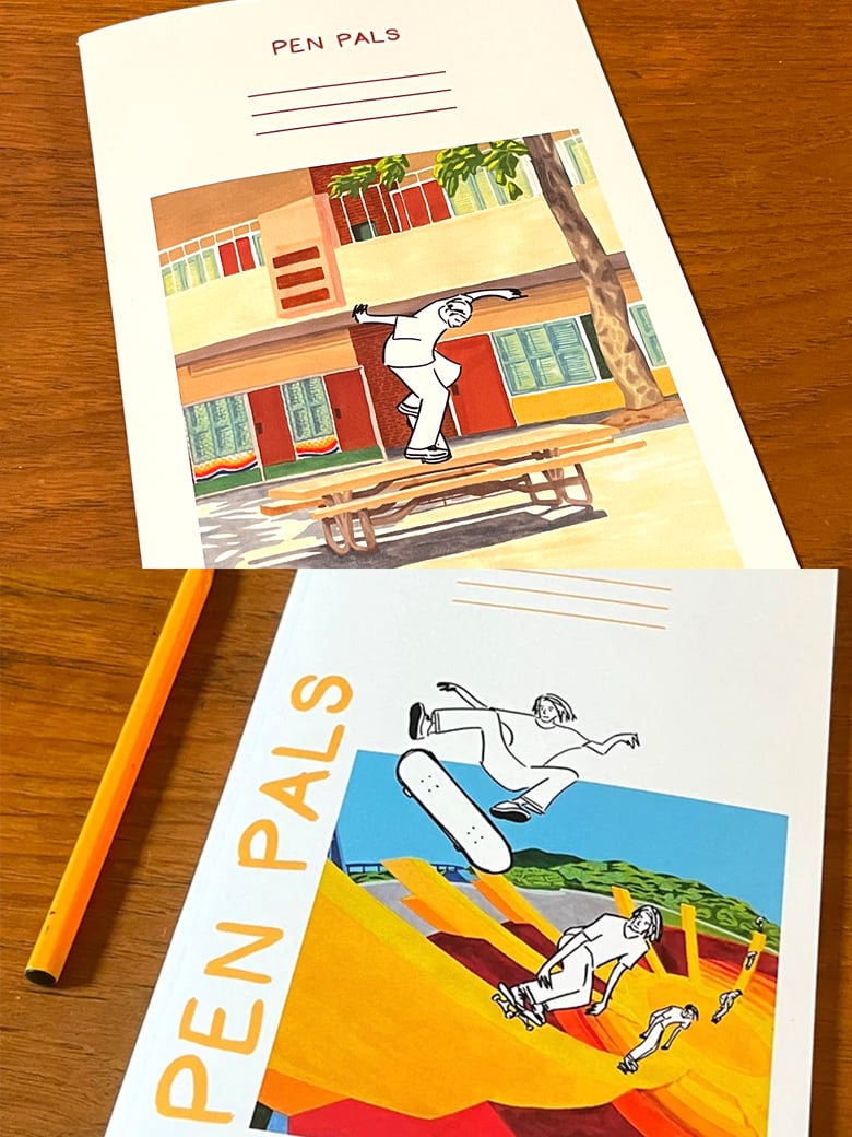 Image of *DEAL* - 2 x Notebooks & Postcard Set - charity fundraiser for PAPYRUS