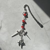 Image 2 of “Star-Crossed Steel” Edition Enemies-to-Lovers Handmade Bookmark